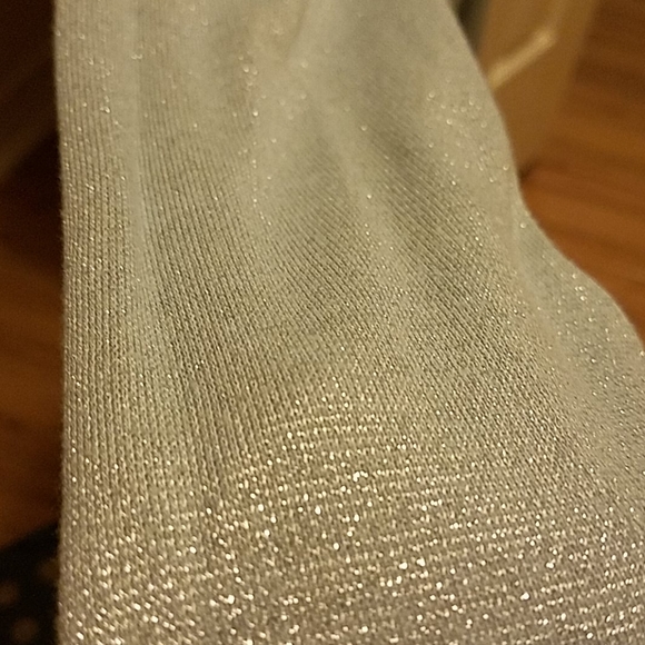 Sparkly crop tie front top - Picture 2 of 3